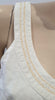 NOA NOA LEISURE LINEN White Linen Sequin Trim Sleeveless Cami Vest Top XL