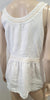 NOA NOA LEISURE LINEN White Linen Sequin Trim Sleeveless Cami Vest Top XL