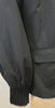 DAY BIRGER ET MIKKELSEN Black Wool Scoop Neckline Smocked Cape Jacket 42UK14