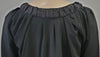 DAY BIRGER ET MIKKELSEN Black Wool Scoop Neckline Smocked Cape Jacket 42UK14