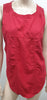 ISABEL MARANT ETOILE Red Cotton Silk Sleeveless Cargo Cami Vest Tank Top Sz: 2/S