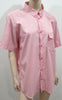 MARC BY MARC JACOBS Menswear Pink Cotton Shrunken Fit Short Sleeve Shirt XL