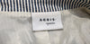 AKRIS PUNTO Blue Grey & White Stripe Cotton Blend Summer Blazer Jacket Top UK12