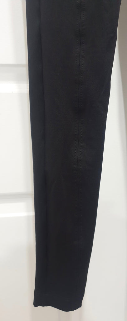 KORAL Black METER Glossy Panel Slit Sleeveless Activewear Gym Jumpsuit BNWT