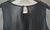 KORAL Black METER Glossy Panel Slit Sleeveless Activewear Gym Jumpsuit BNWT