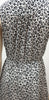 REBECCA TAYLOR White & Black Silk Animal Print Sleeveless Short Mini Dress 2 UK6