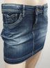 PEPE JEANS Girls BROOKER Blue Cotton Stretch Short Mini Denim Skirt 16Y BNWT