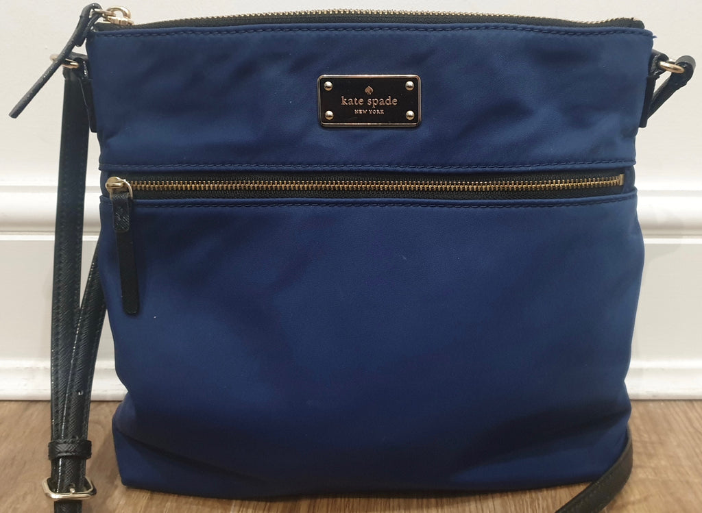 Kate Spade New York Tote Shoulder Bag - Blue Totes, Handbags - WKA355430 |  The RealReal