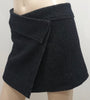 ISABEL MARANT ETOILE Charcoal Grey Wool Blend Wrap Short Mini Skirt FR40 UK12