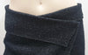 ISABEL MARANT ETOILE Charcoal Grey Wool Blend Wrap Short Mini Skirt FR40 UK12