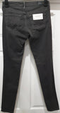 AG ADRIANO GOLDSCHMIED Grey THE LEGGING ANKLE Super Skinny Jeans Pants 25R BNWT