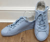 RAG & BONE Chambray Blue RB1 Perforated Leather Low Sneakers Trainers 41 UK9.5