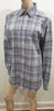 ETRO MILANO Menswear Purple & Black Checked Casual Shirt Top Sz:41