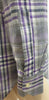 ETRO MILANO Menswear Purple & Black Checked Casual Shirt Top Sz:41