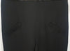 KARLA SPETIC Black TIDE Silk & Silk Organza Short Sleeve Crop Leg Jumpsuit M