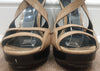 BURBERRY Nude Beige Leather Patent Strappy High Sandals Shoes EU38.5 UK5.5