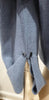 CHLOE Pale Powder Blue Wool Ribbed Button Flare Cuff Jumper Sweater Top M/L