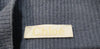 CHLOE Pale Powder Blue Wool Ribbed Button Flare Cuff Jumper Sweater Top M/L