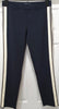 VINCE Women's Navy Blue & White Side Stripe Wool Stretch Trousers Pants 4; UK8