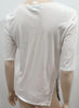 STELLA MCCARTNEY White & Grey Floral Leaf Print T-Shirt Tee Top 44 UK14