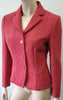 STRENESSE GABRIELE STREHLE Pink 100% Virgin Wool Formal Blazer Jacket 36 UK8