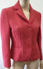 STRENESSE GABRIELE STREHLE Pink 100% Virgin Wool Formal Blazer Jacket 36 UK8