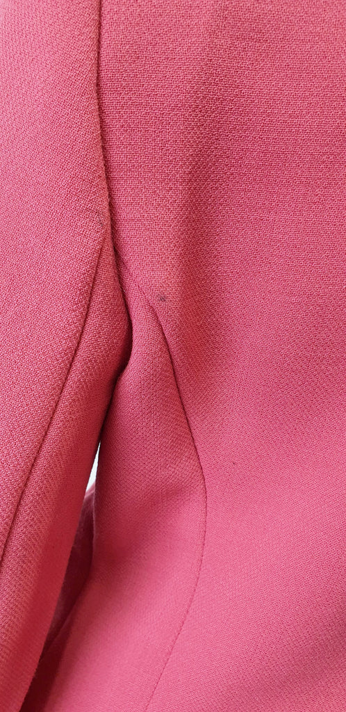 STRENESSE GABRIELE STREHLE Pink 100% Virgin Wool Formal Blazer Jacket 36 UK8