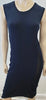 MAISON MARTIN MARGIELA Navy Blue 2PC Knitwear Jumper Dress & Cardigan Suit S/M