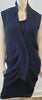 MAISON MARTIN MARGIELA Navy Blue 2PC Knitwear Jumper Dress & Cardigan Suit S/M