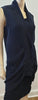 MAISON MARTIN MARGIELA Navy Blue 2PC Knitwear Jumper Dress & Cardigan Suit S/M