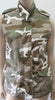 CLUB MONACO Green Brown White Cotton Sleeveless Camo Camouflage Gilet Jacket