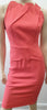 LIMITED EDITION HARRODS By ROLAND MOURET Coral Bodycon Pencil Dress UK10