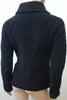 ALLEGRA HICKS Black Wool Large Collar Wide Belted Silk Lined Blazer Jacket UK10