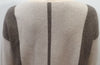 VINCE Beige Brown & Grey Colour Block Cashmere Blend Knit Jumper Sweater Top S