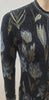 EMANUEL UNGARO PARALLELE Black & Multi Colour Floral Knitwear Cardigan Top S/M