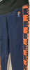 PE NATION Navy Blue VICTORY RUN Orange Trim Leggings Trousers Pants M