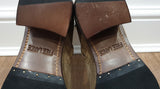 FREELANCE Sand Camel Suede Silver Star Detail Ankle Boots EU39.5 UK6.5 NEW!