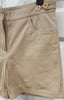 SEE BY CHLOE Beige Supersoft Lamb Leather & Suede Trim Casual Shorts I42; UK10