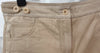 SEE BY CHLOE Beige Supersoft Lamb Leather & Suede Trim Casual Shorts I42; UK10