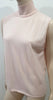 DION LEE Baby Pink Merino Wool Draped Open Rear Knitwear Jumper Tank Top UK10