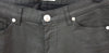 PIERRE BALMAIN Black Cotton Sheen Sheer Star Mesh Detail Skinny Jeans Pants 28