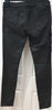 PIERRE BALMAIN Black Cotton Sheen Sheer Star Mesh Detail Skinny Jeans Pants 28