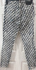 PROENZA SCHOOLER Black Blue White Geometric Print Skinny Trousers Pants 27