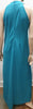 CARL OLSEN Vintage Blue Round Neck Sleeveless Tie Detail Pleated Maxi Dress UK14