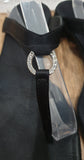 SERGIO ROSSI Black Satin Circular Diamante Detail Thong Flip Flop Flat Sandals UK6