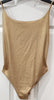 SKIN Gold Dust Metallic Round Neck Low Rear Lined One Piece Swimsuit S/P BNWT