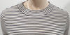 CHINTI & PARKER Organic Cotton Navy & Cream Stripe Long Sleeve Jersey T-Shirt S