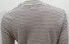 CHINTI & PARKER Organic Cotton Navy & Cream Stripe Long Sleeve Jersey T-Shirt S