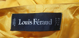 LOUIS FERAUD Mustard Yellow Gold Button Fastened Short Sleeve Shirt Coat Dress