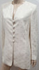 AKRIS Made In Switzerland Cream Sequin Stitched Formal Evening Blazer Jacket 14